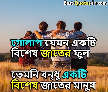 Friendship Quotes in Bengali by Rabindranath Tagore
