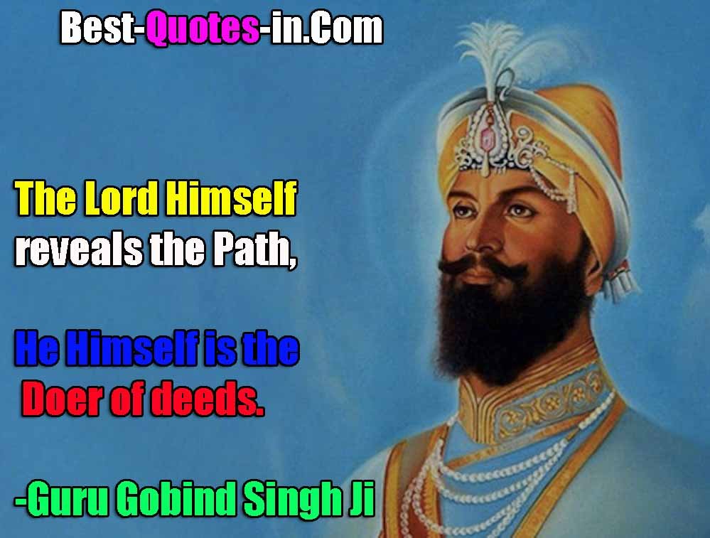 Guru Gobind Singh Quotes On Love