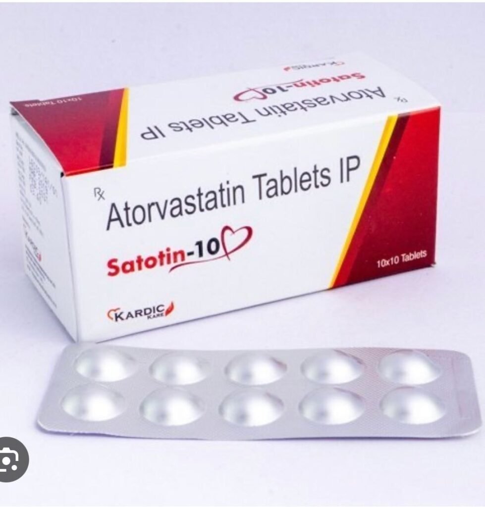 Atorvastatin 10 mg Tablet Uses, Benefits, Side Effects